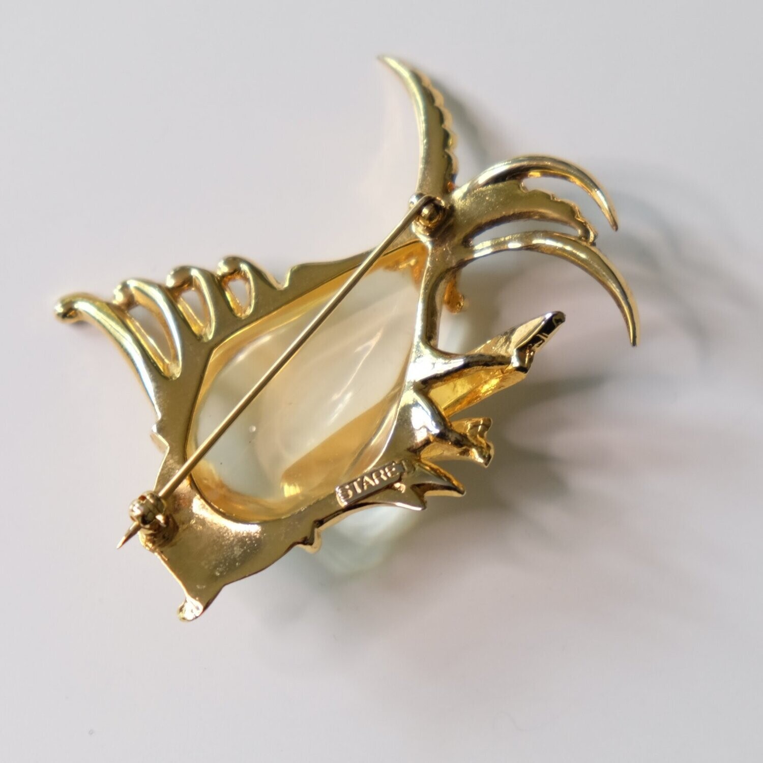 Vintage Staret Lucite Brooch 1950&#39;s