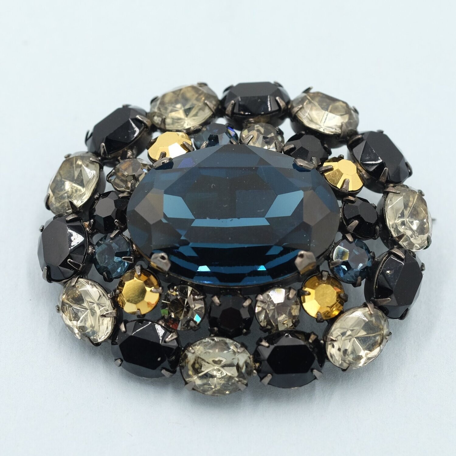 Jay Strongwater Blue Brooch