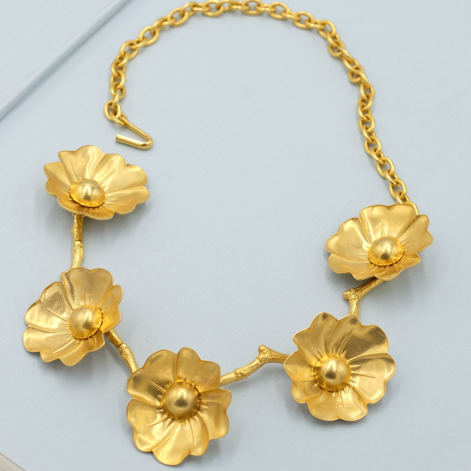 Kenzo Paris Flower Necklace 1990’s
