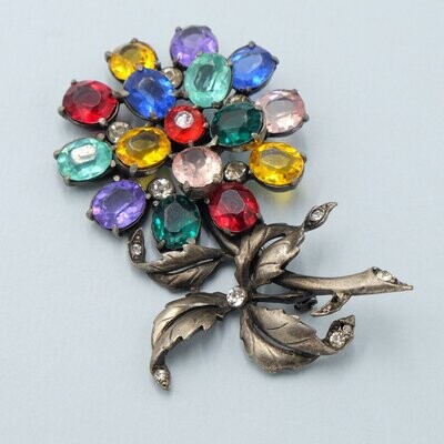 Vintage Early Flower Pin 1930's