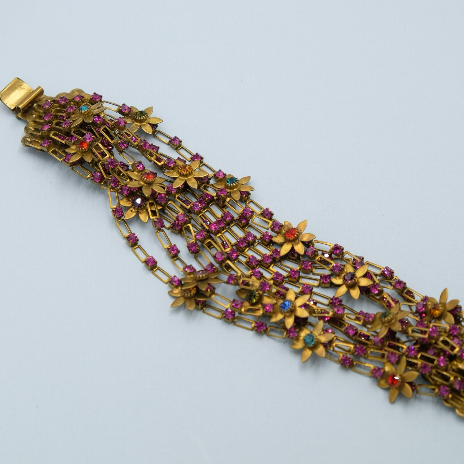 Vintage Sorrelli Flowers Bracelet 
