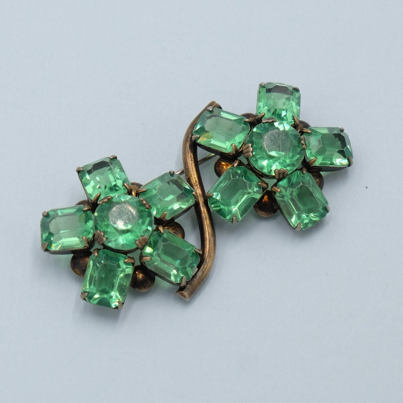 Early Sterling Flower Pin 1930’s