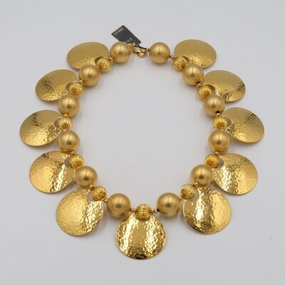 Trifari Etruscan Style necklace 1970's