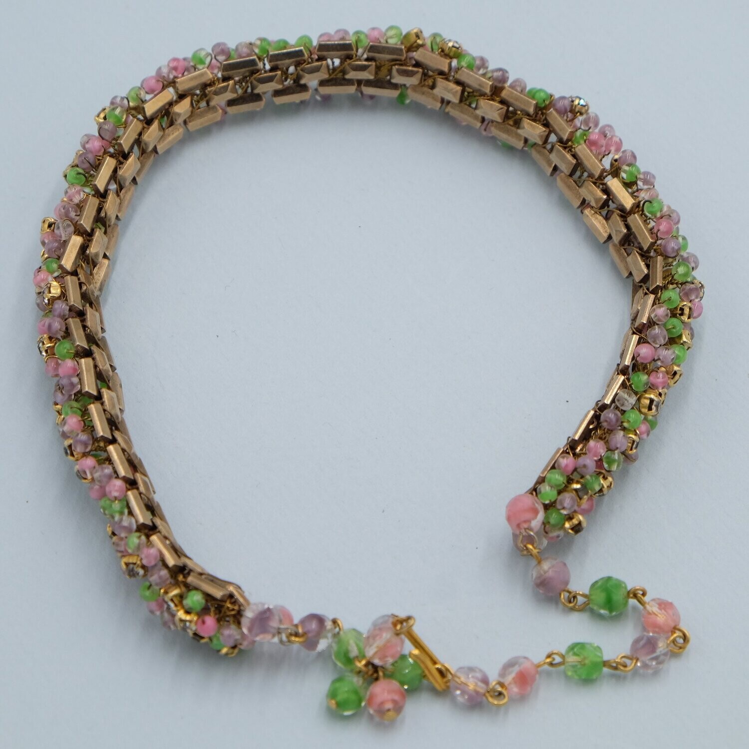 French Chocker with Glass Beading 1930&#39;s