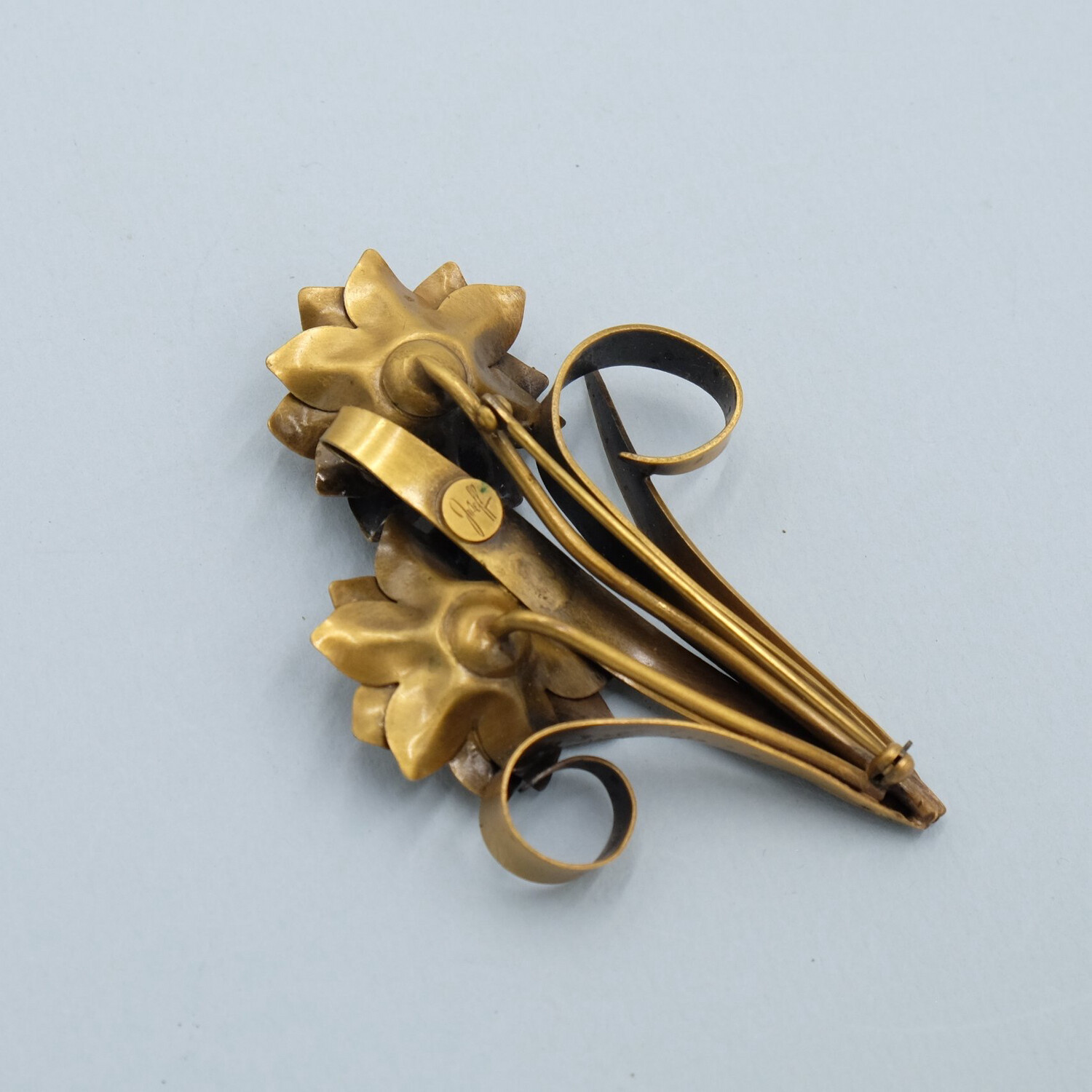 Joseff of Hollywood Flower Pin 1940’s