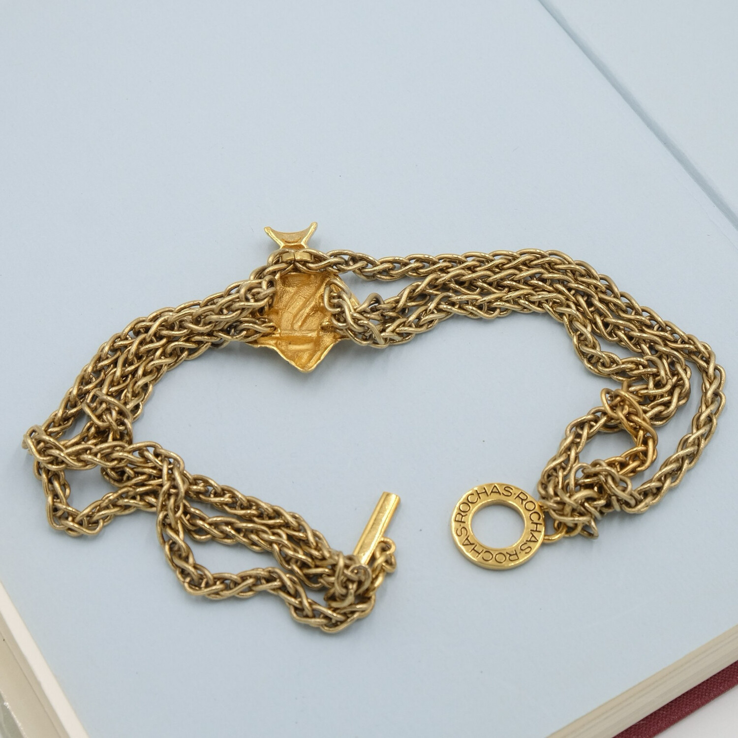 Vintage Rochas Greek Necklace 1990’s