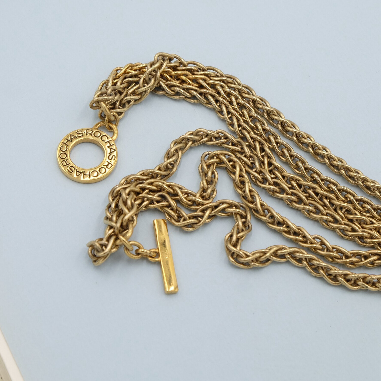 Vintage Rochas Greek Necklace 1990’s