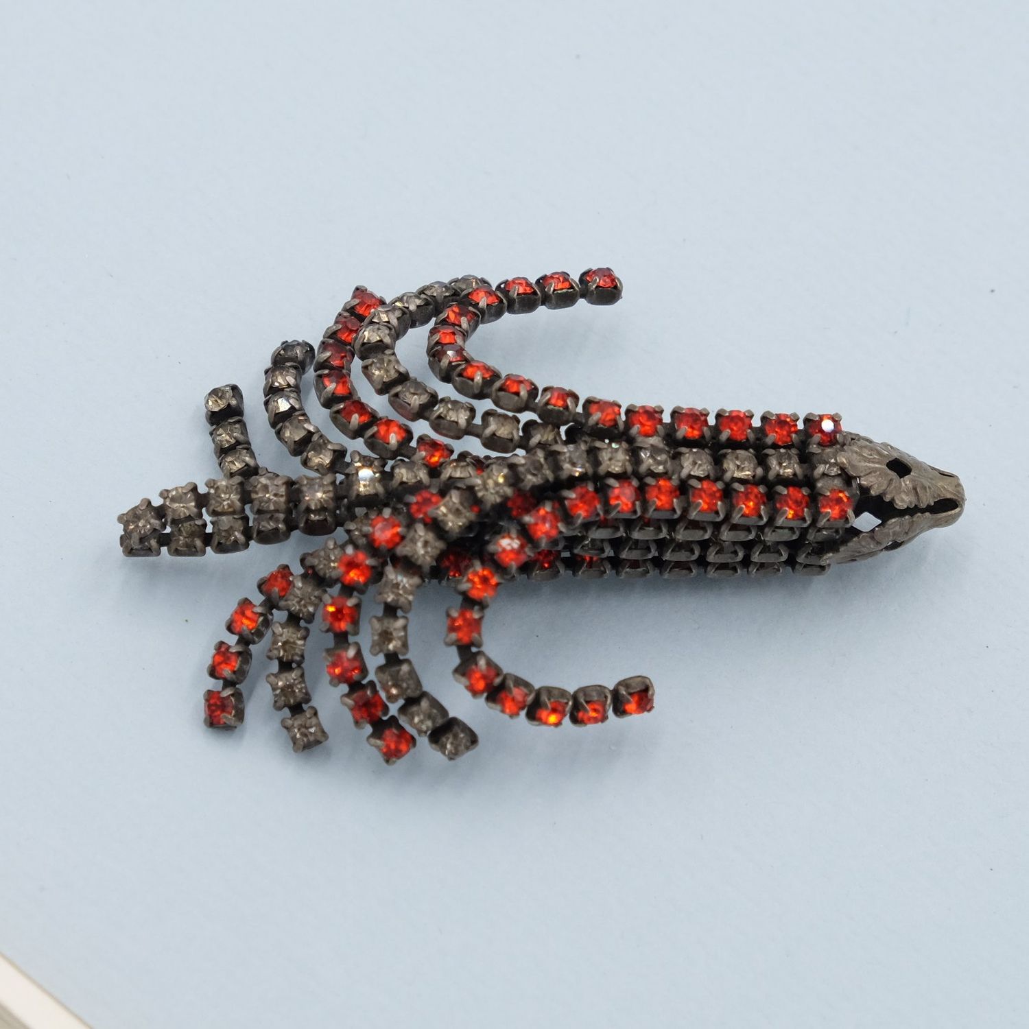 Vintage Marvella Feather Brooch 1960&#39;s