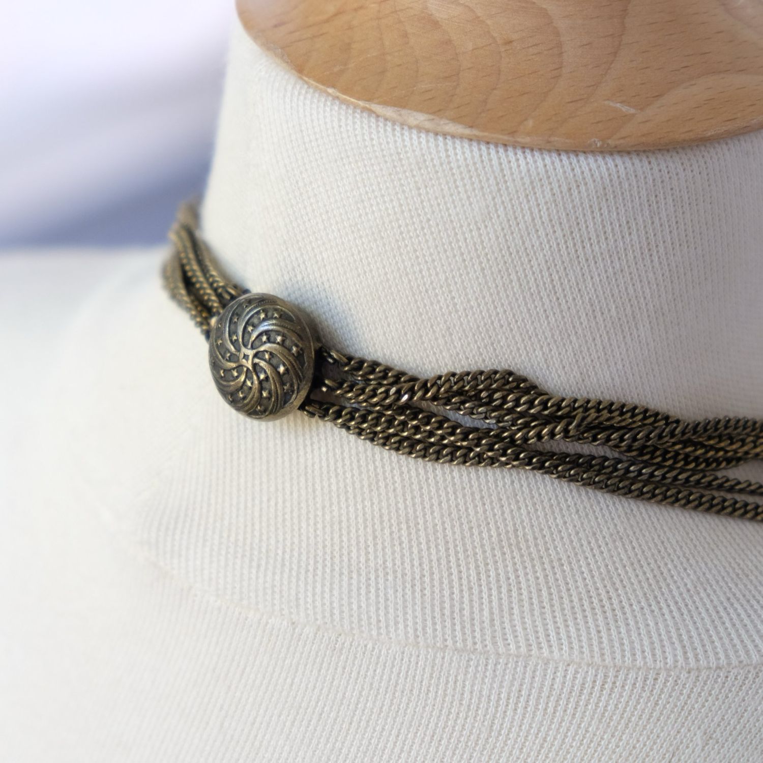 Vintage Elsa Schiaparelli Long Necklace 1950’s