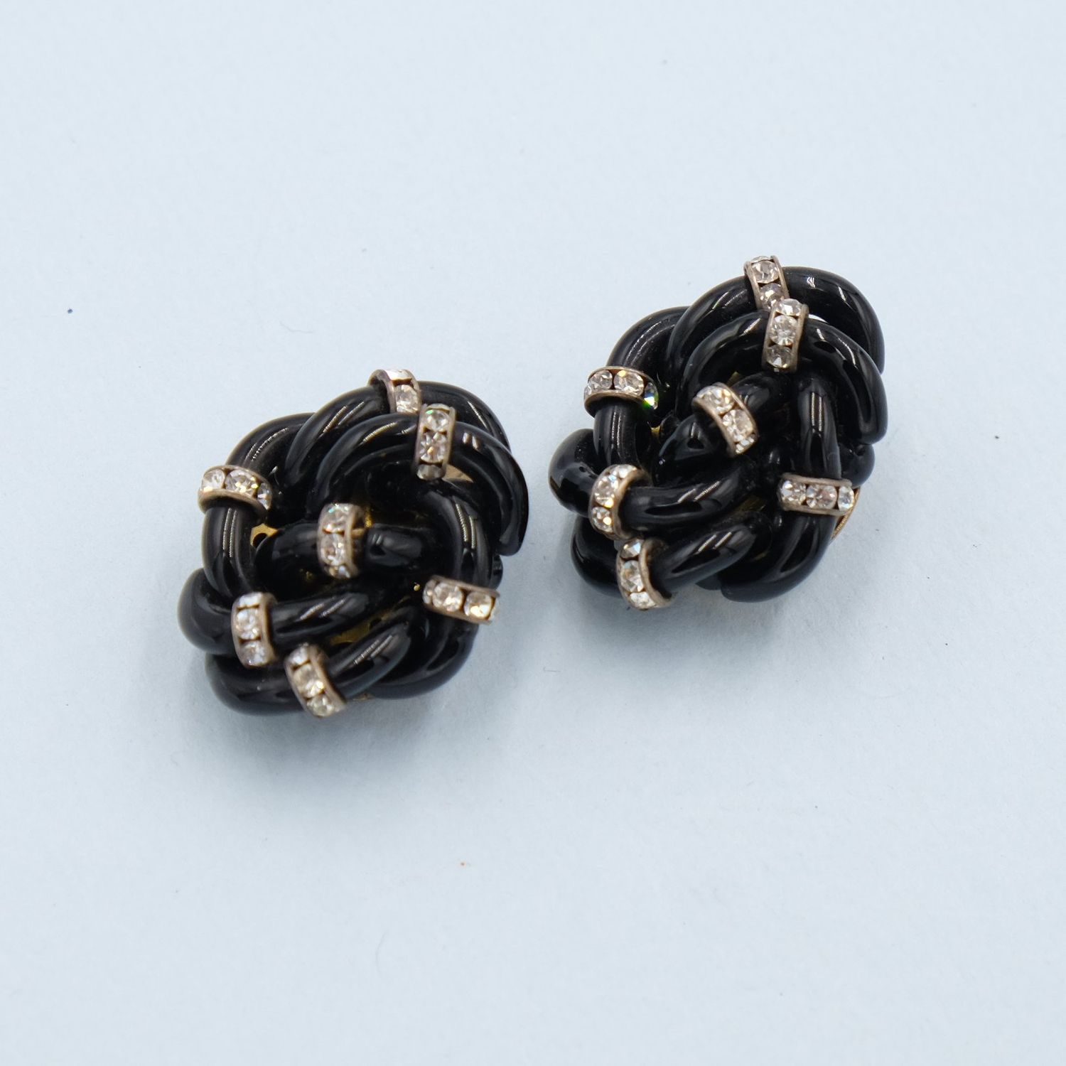 Vintage Archimedo Seguso for Chanel Earrings 1960&#39;s