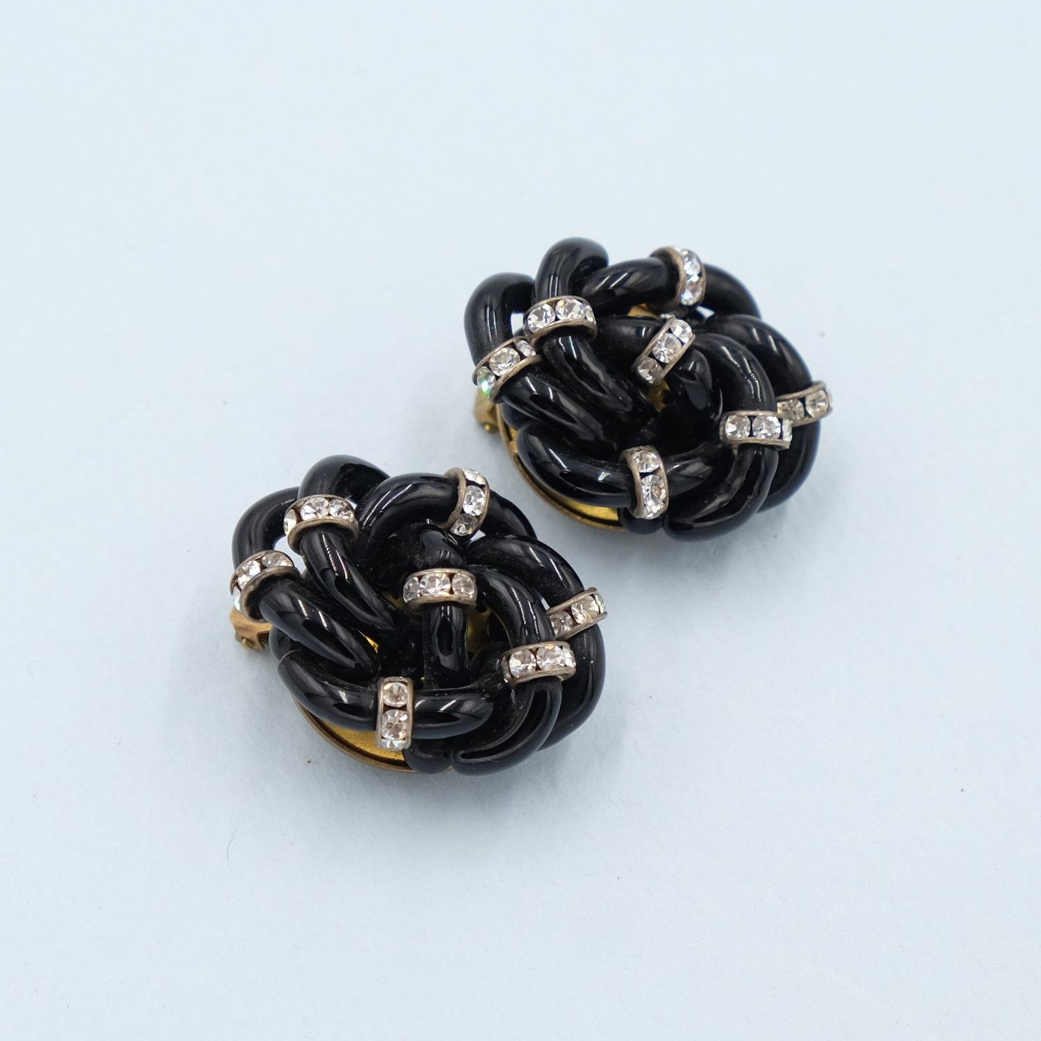 Vintage Archimedo Seguso for Chanel Earrings 1960&#39;s