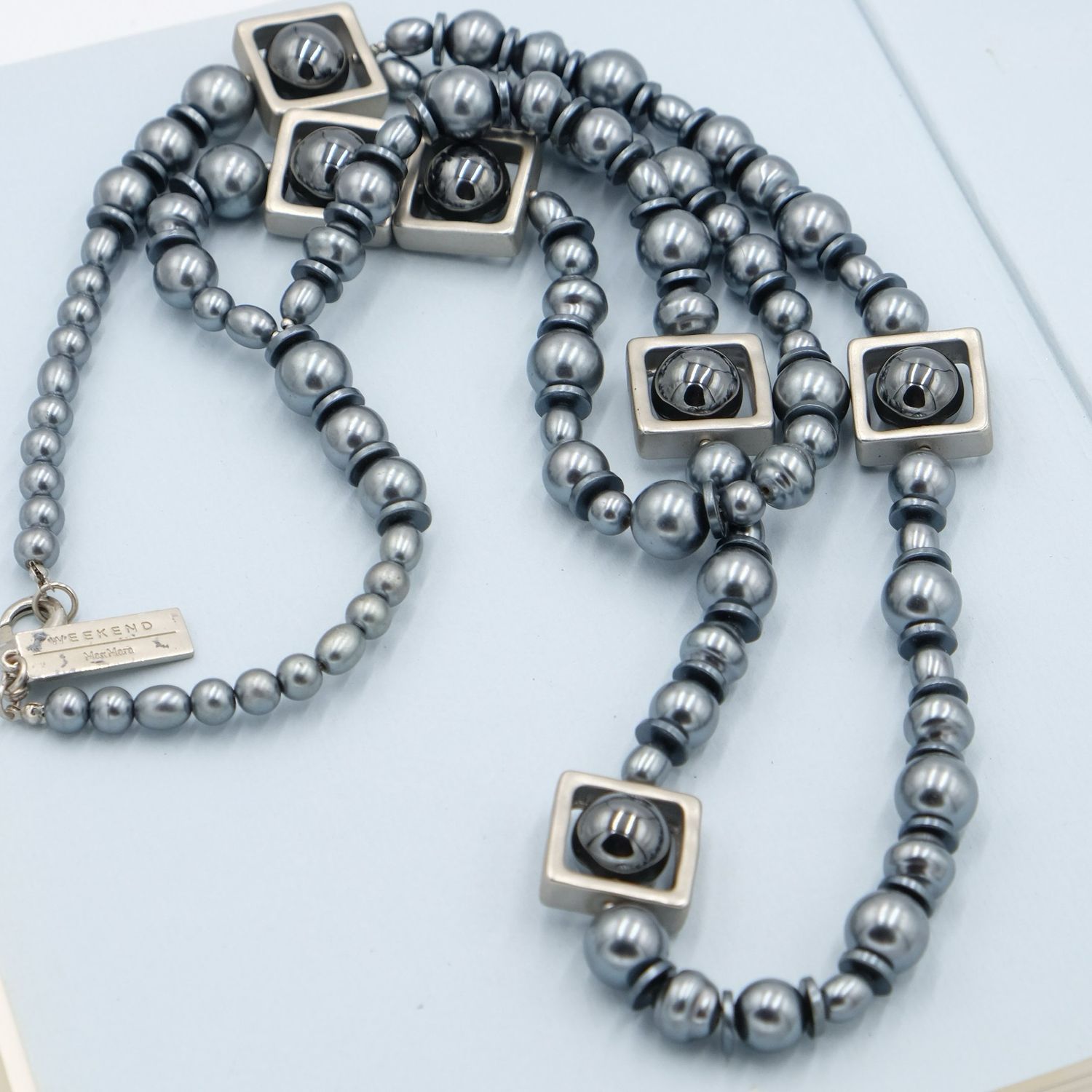 MaxMara Weekend Faux Pearl Necklace 2000s