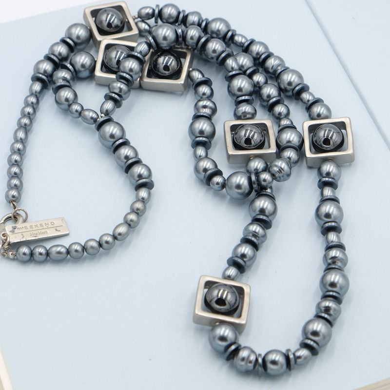 MaxMara Weekend Faux Pearl Necklace 2000s