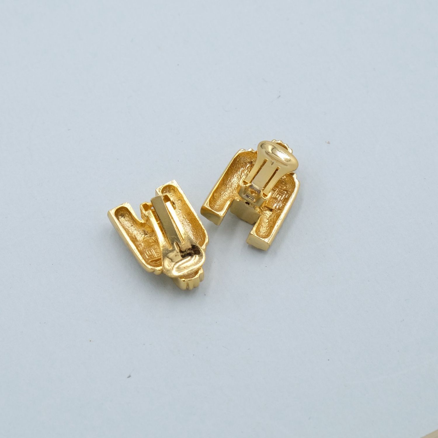 Vintage French Midcentury Modern Earrings 1960s 