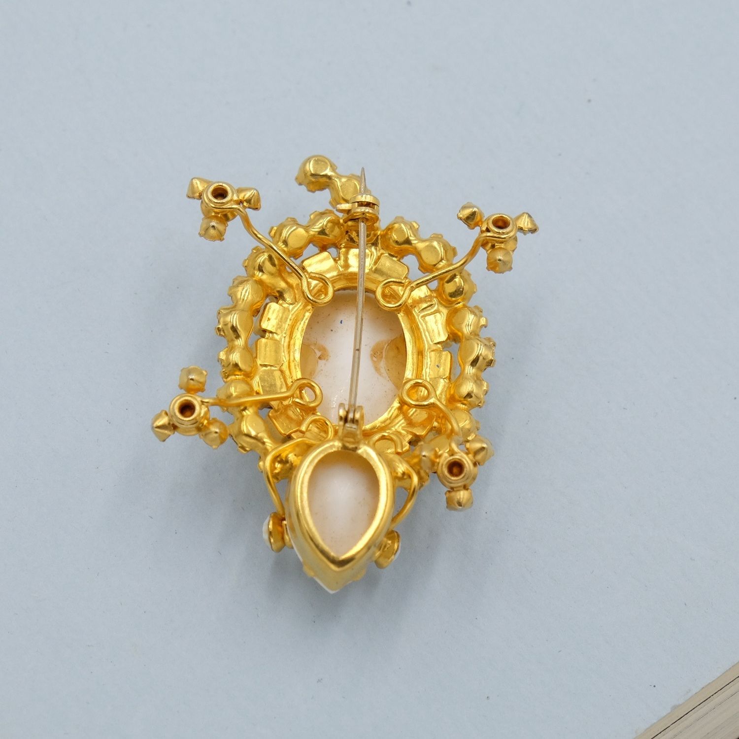 Vintage Juliana Turtle Pin 1950s