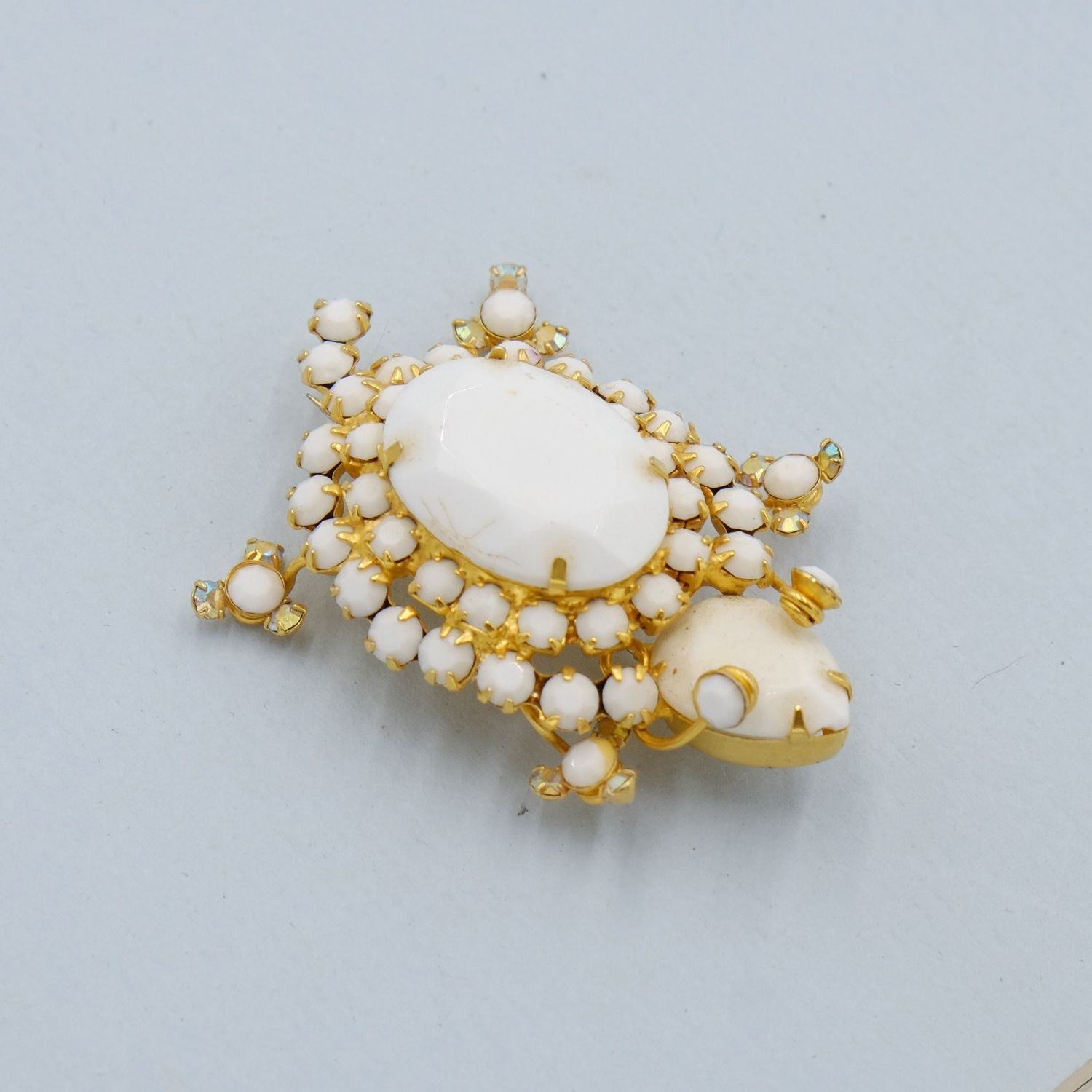 Vintage Juliana Turtle Pin 1950s