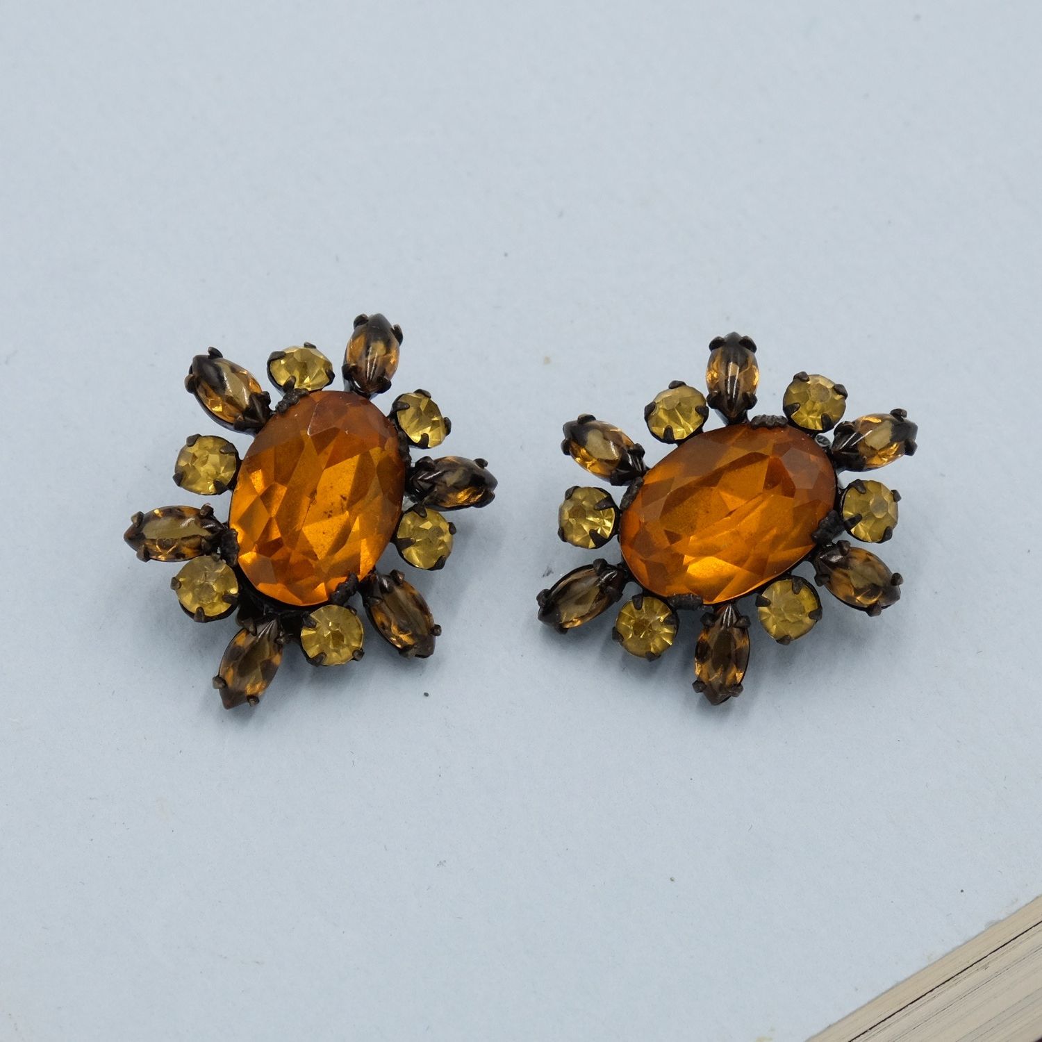 Vintage Schreiner Earrings 1960s