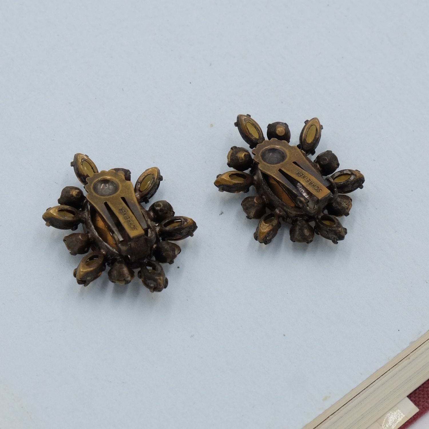 Vintage Schreiner Earrings 1960s