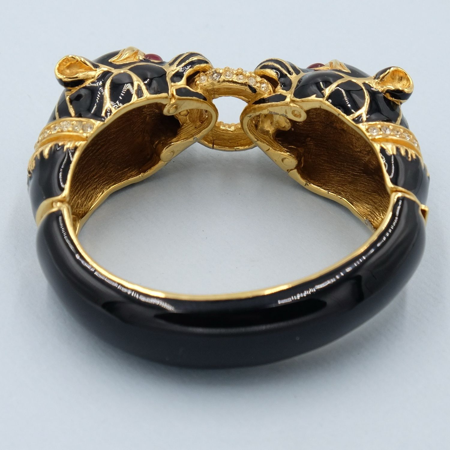 Vintage Ciner Black Panter Cuff 1980s