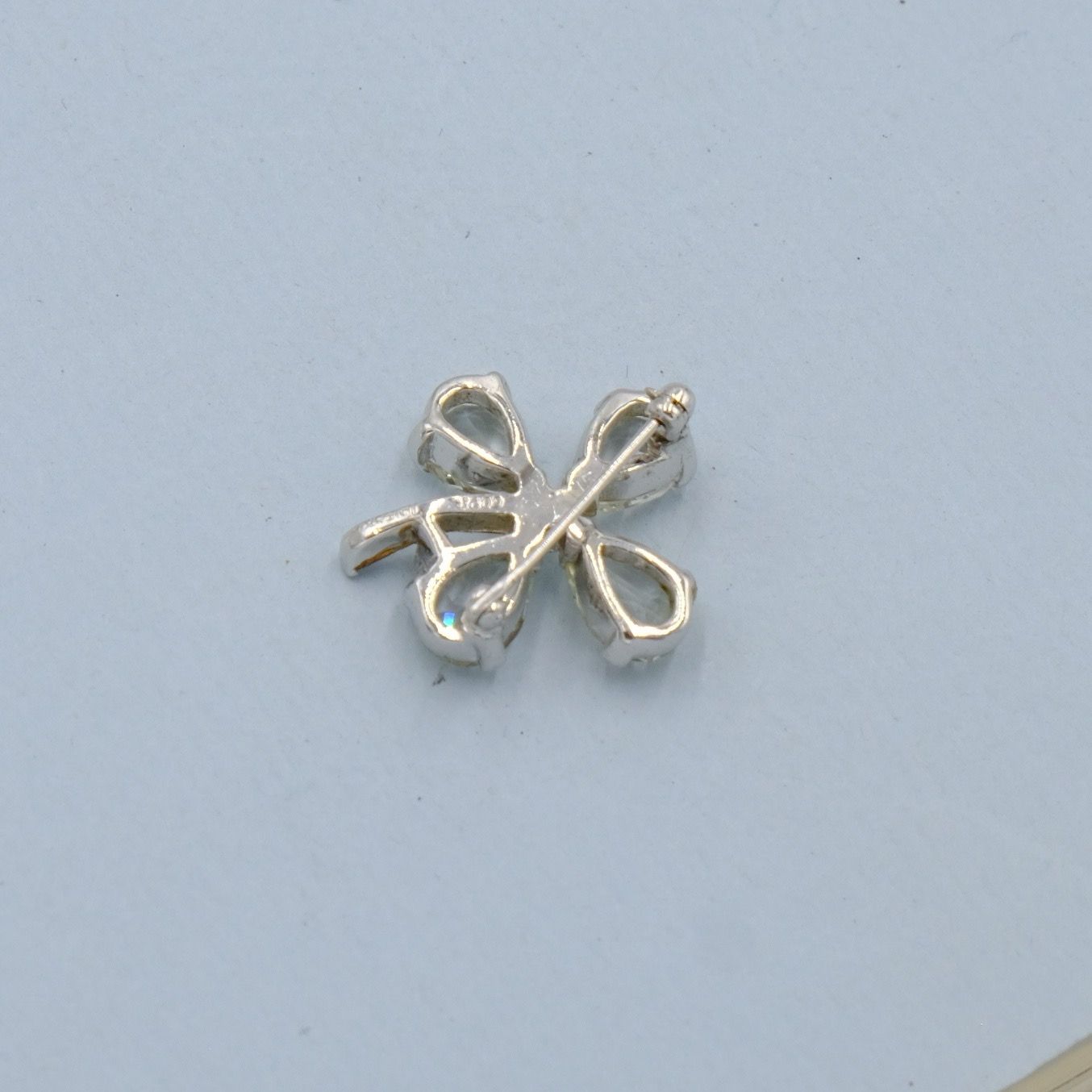 Vintage Trifari Clover Shamrock Pin 1950s