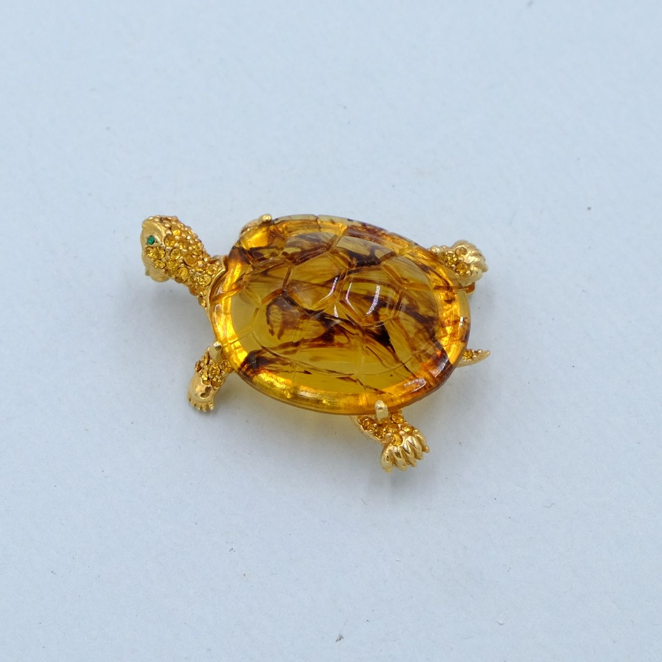 Vintage Ciner Turtle Pin 1990s