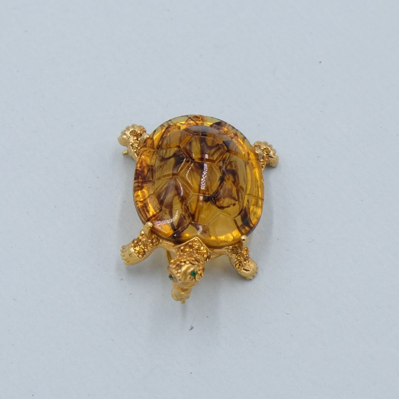 Vintage Ciner Turtle Pin 1990s