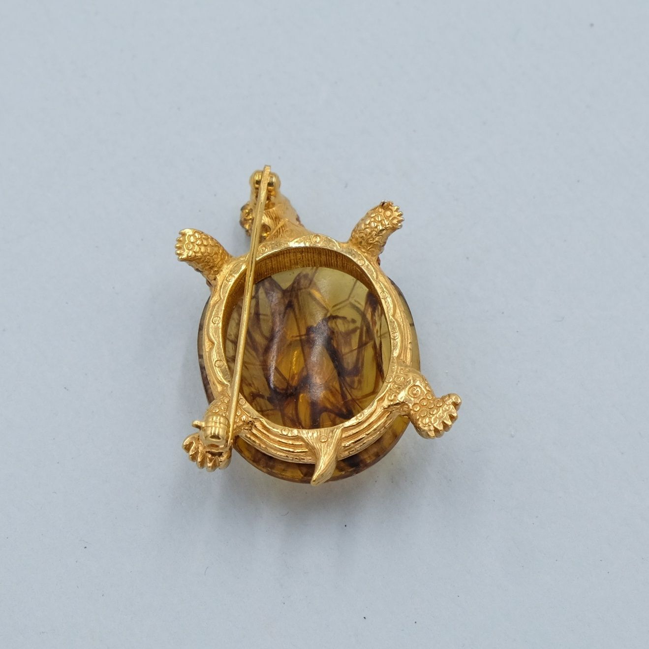 Vintage Ciner Turtle Pin 1990s
