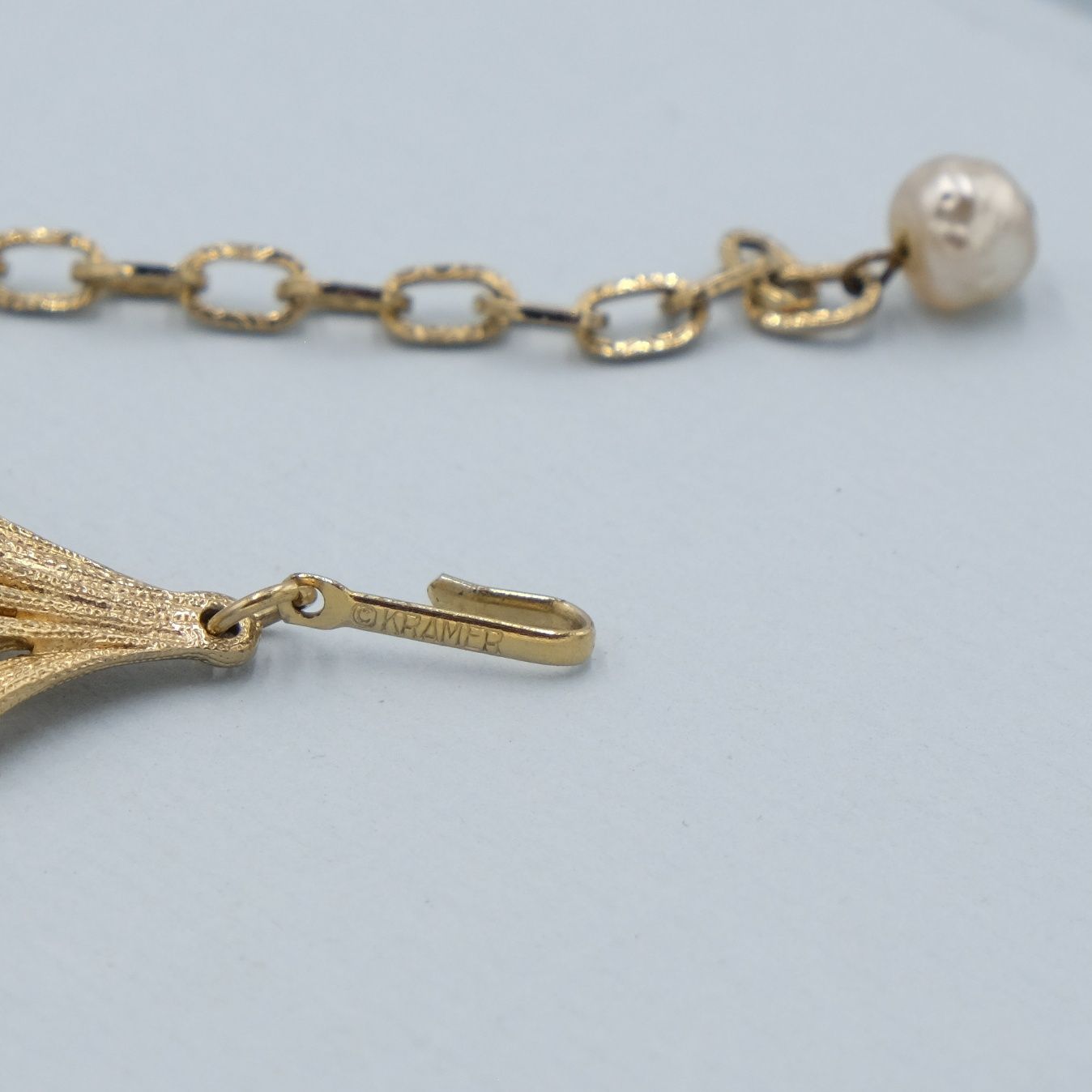 Vintage Kramer Multichain Collier Necklace 1960s