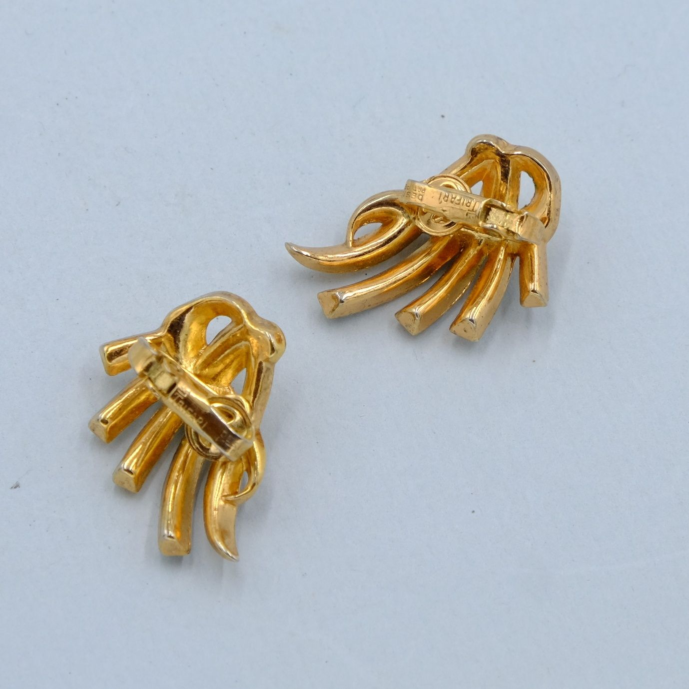 Vintage Trifari Baguettes Earrings 1960s