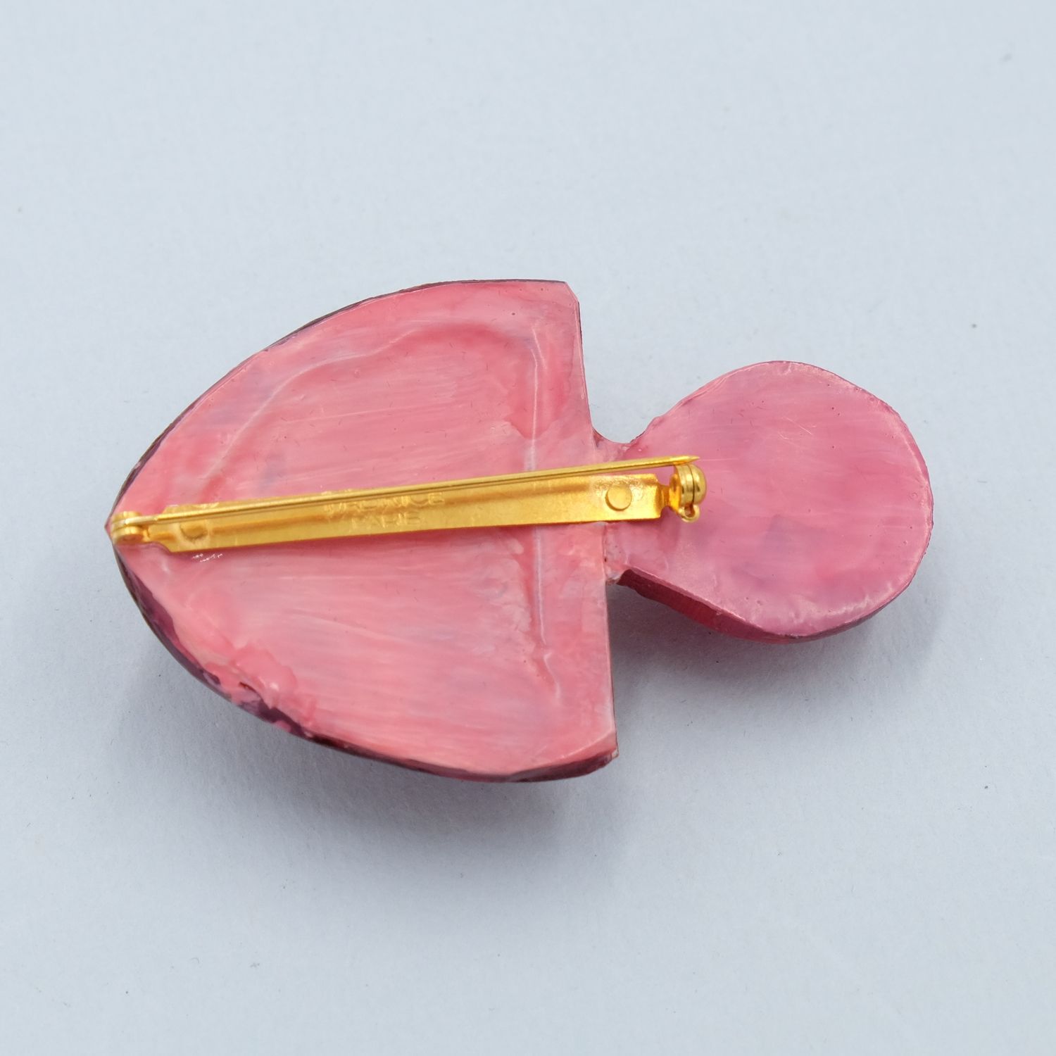 Vintage Fabrice Mushroom Brooch