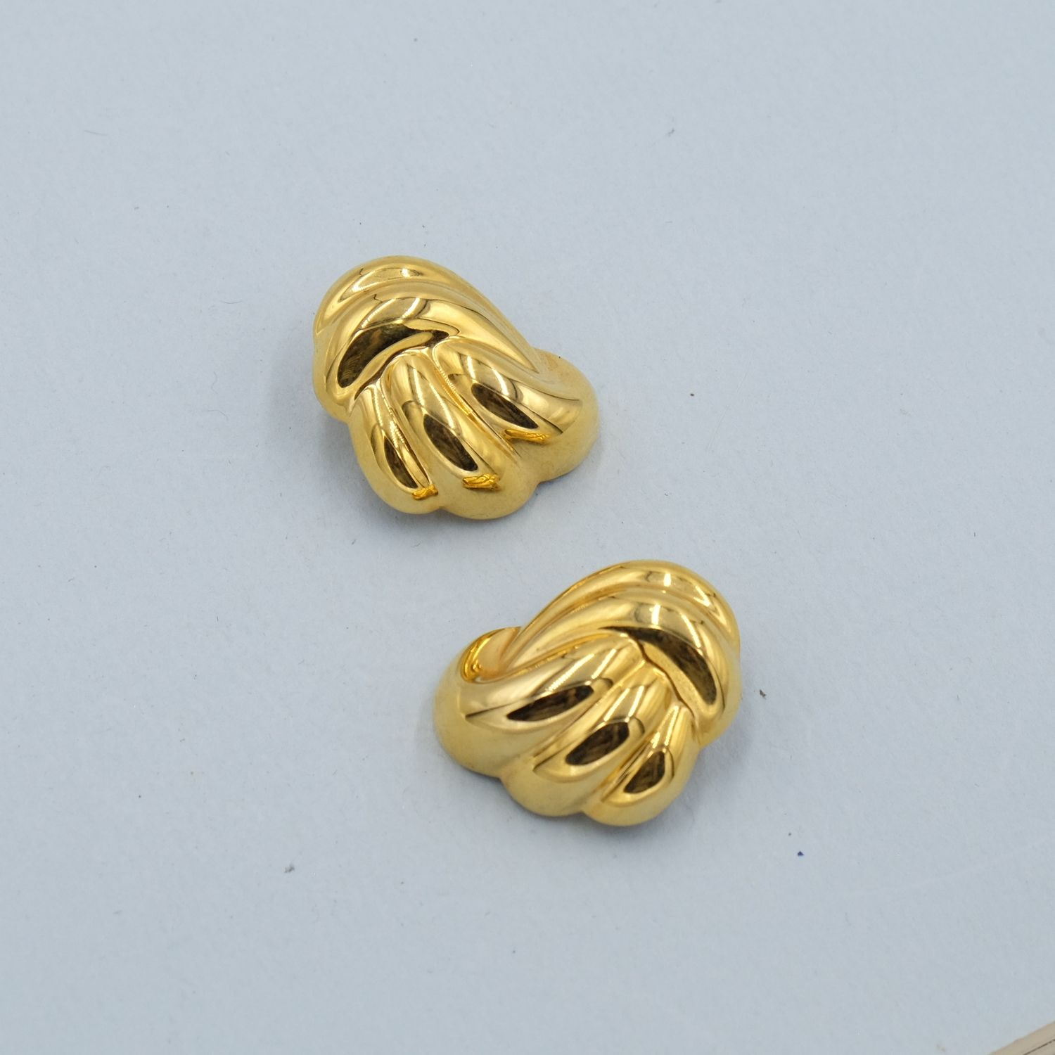 Vintage Twisted Earrings 1990s