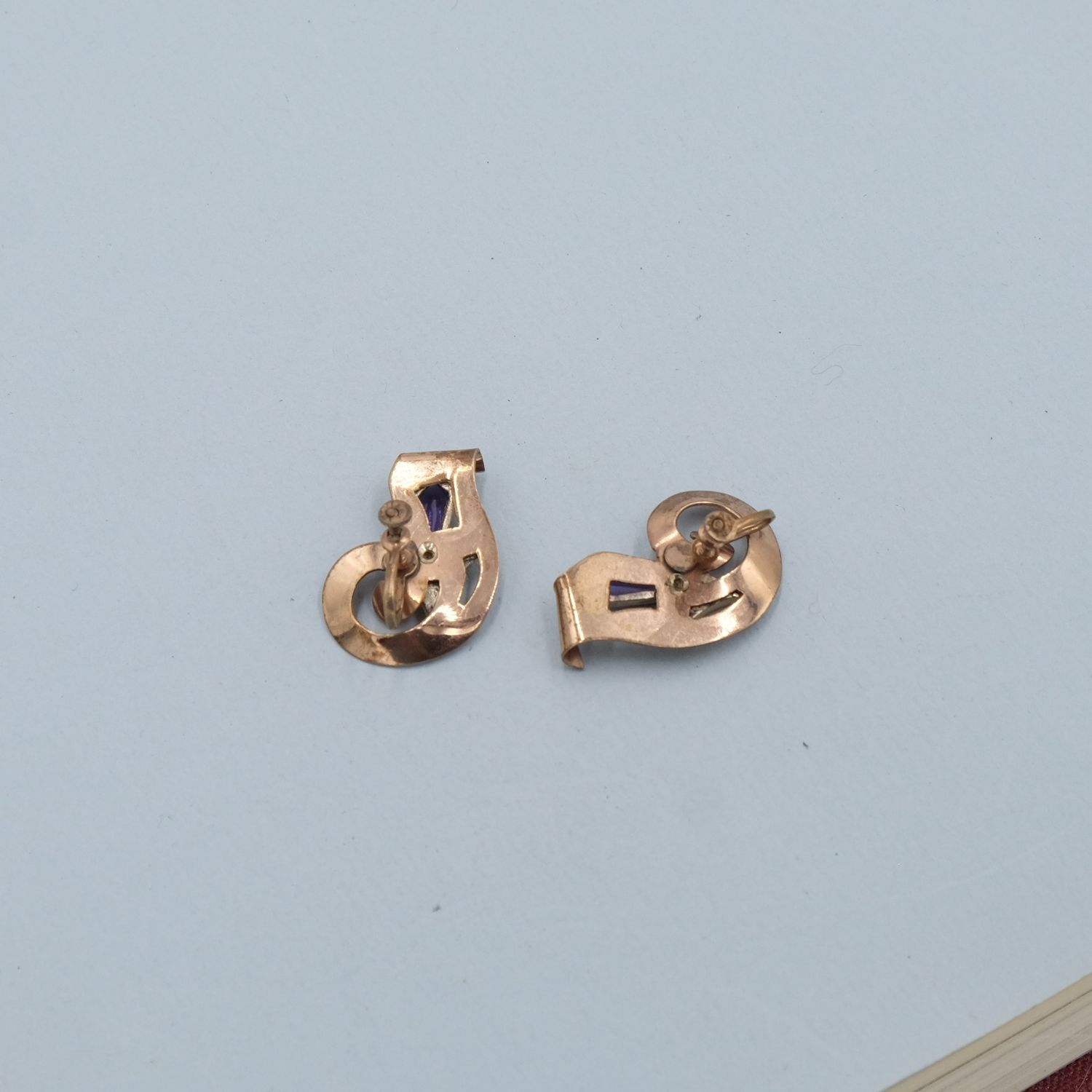 Vintage Sterling Earrings 1940s