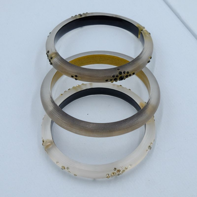 Alexis Bittar 3 pc Bangles