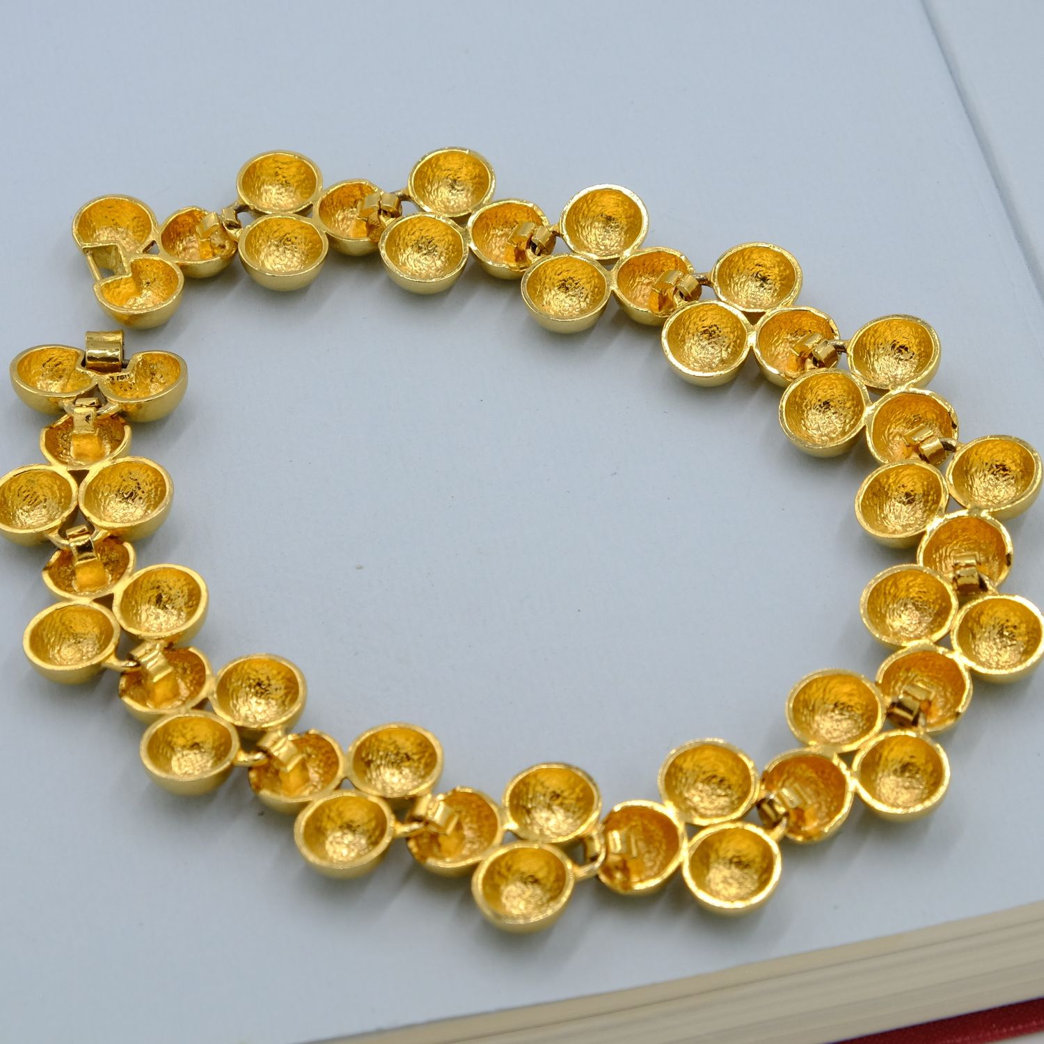 Vintage Designer Statement Necklace 1980s