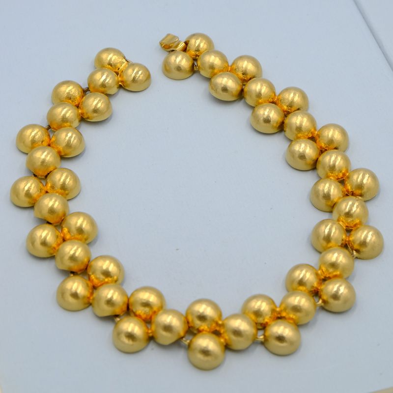 Vintage Designer Statement Necklace 1980s