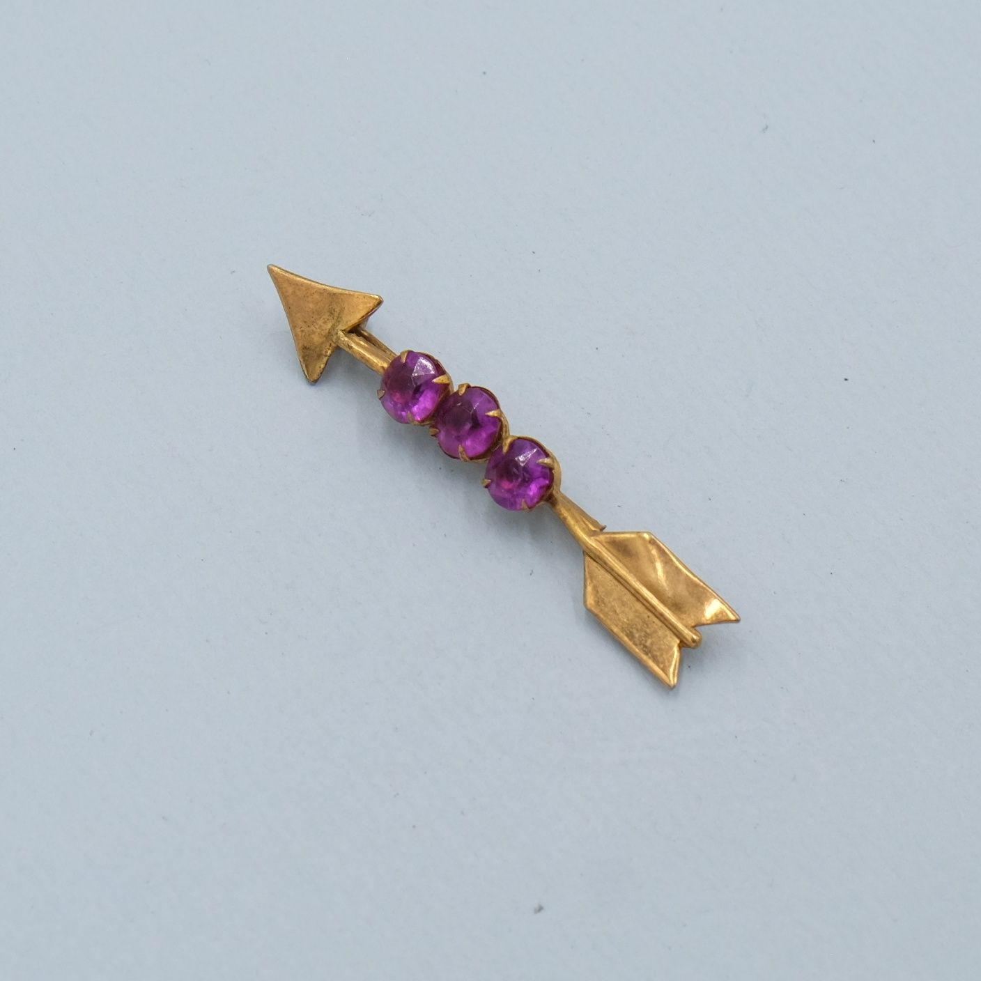 Tiny Coro Arrow Pin 1940s