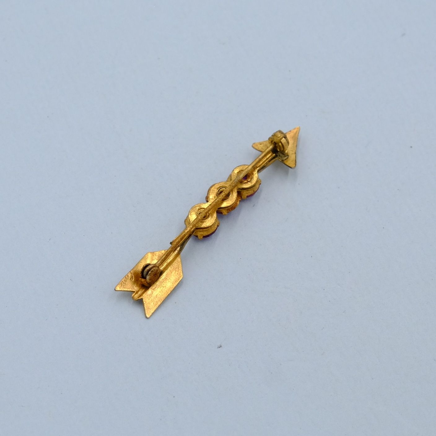 Tiny Coro Arrow Pin 1940s