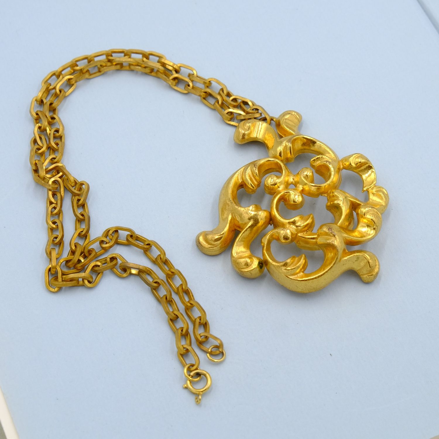 Vintage Statement Pendant by Zentall