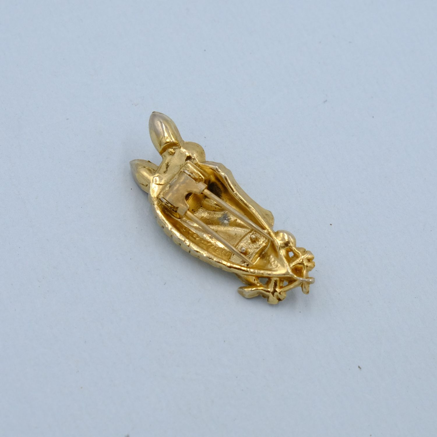 Vintage Coro Horse Head Dress Clip 1940s