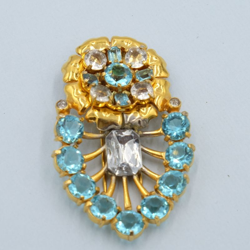 Vintage Eisenberg Original Dress Clip 1940s