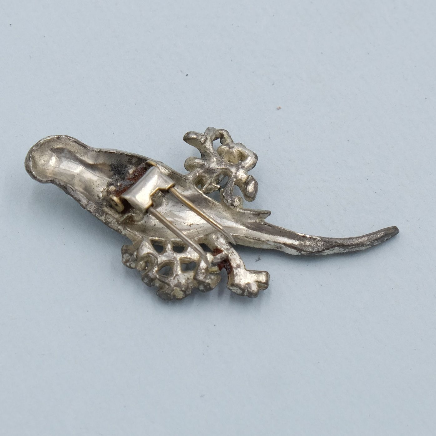 Vintage Coro Early Parrot Dress Clip 1930s