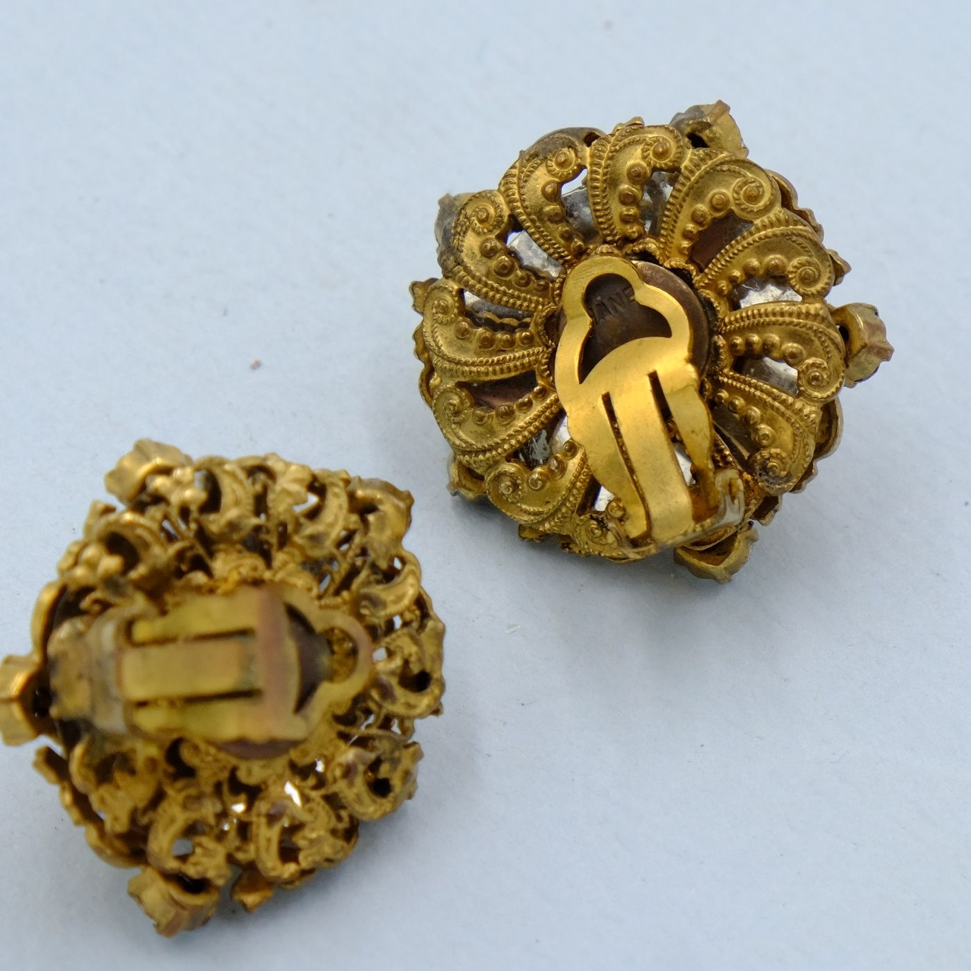 Vintage Chanel by Robert Goossens Earrings 1970s