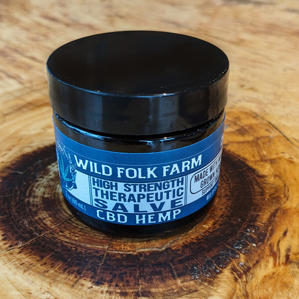 CBD Salves, Strength / Size / Total mg: HIGH / 2oz / 400mg CBD