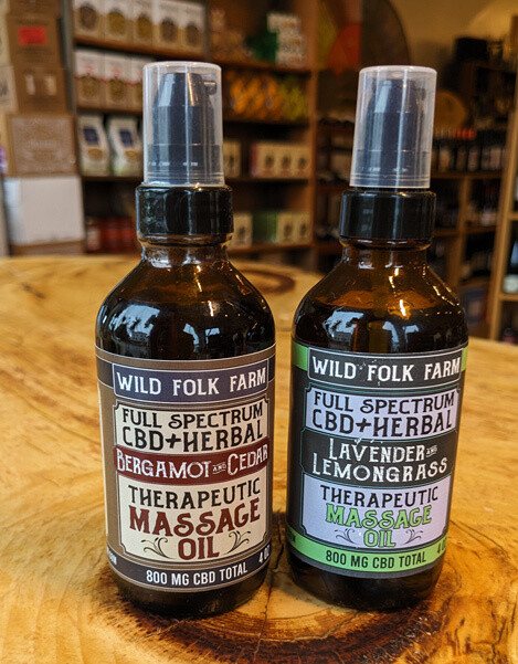 CBD Massage Oil 4 oz (120ml) / 800mg CBD