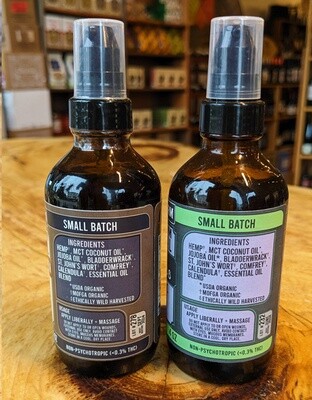 CBD Massage Oil 4 oz (120ml) / 800mg CBD