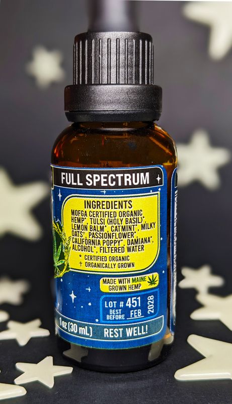 Sweet Dreams Sleep Tonic 1 oz (30ml) / 200mg CBD