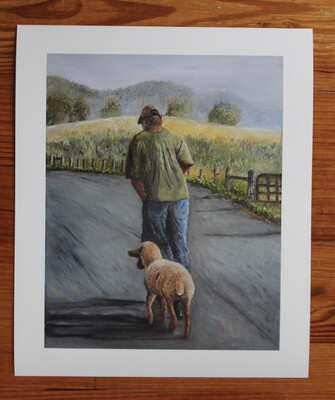 “Follow Me” Print