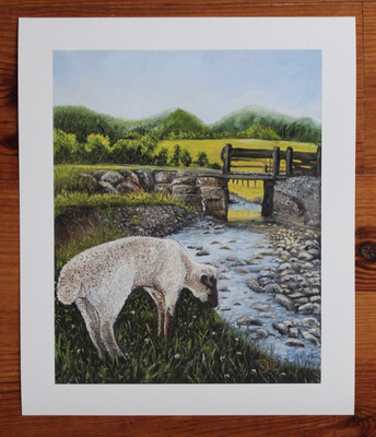 “Beside Still Waters” Print