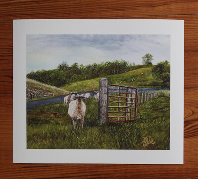 “I Am The Gate” Print