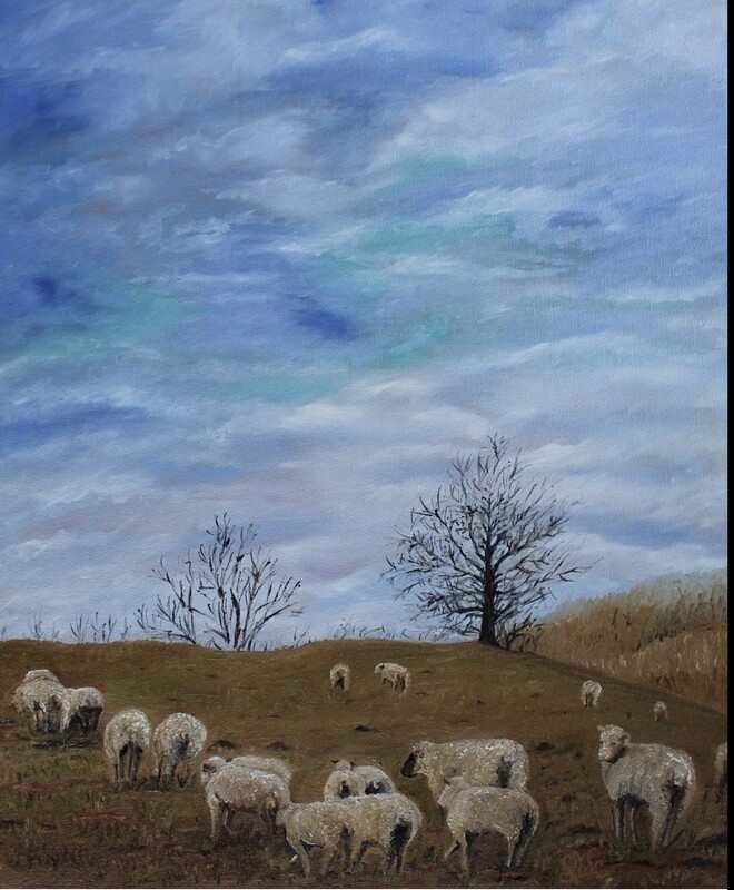 “The Sheep Of My Pasture” Print